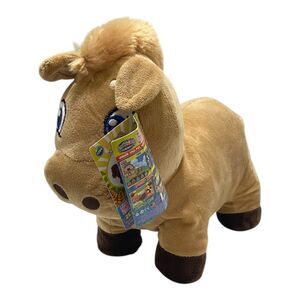 Sqwishland Farm Merge The Sqworse Plush 10” Brown Series 1 Stuffed Animal Toy